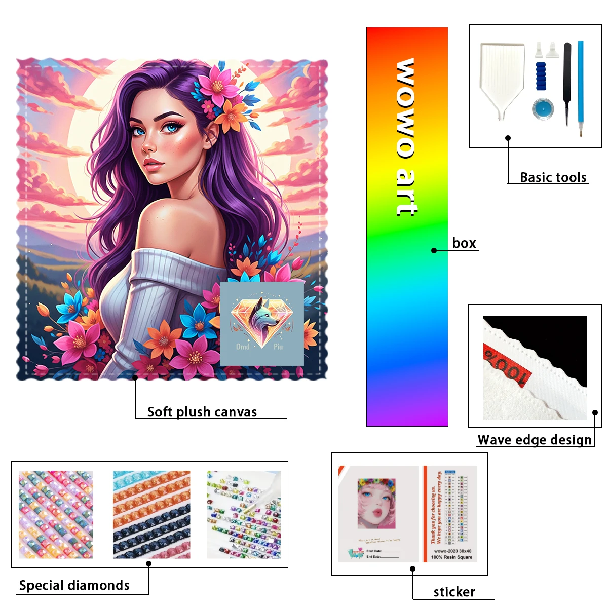 【Piu Diamond Art】Chica hermosa con flores rojas 100% resin FD+ab+cr Diamond Stamping Kit Perfect Masterpiece worth Buying
【Piu Diamond Art】Chica hermosa con flores rojas 100% resin FD+ab+cr Diamond Stamping Kit Perfect Masterpiece worth Buying