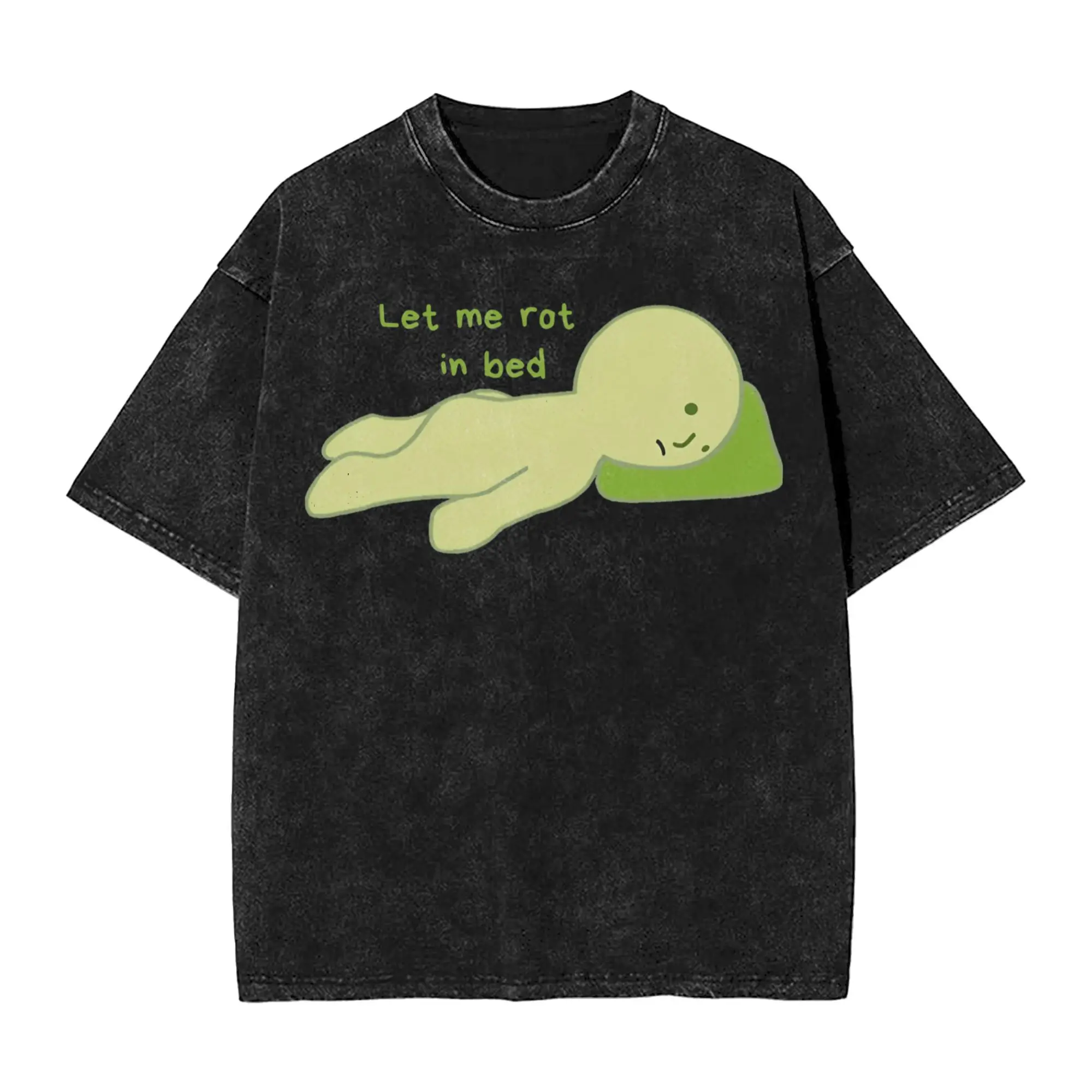 Men T-Shirt Bed Rotting Smiski Let Me Rot In Bed Washed T Shirts Fashion Summer Tees Streetwear Design Cotton Tops Gift Idea
Men T-Shirt Bed Rotting Smiski Let Me Rot In Bed Washed T Shirts Fashion Summer Tees Streetwear Design Cotton Tops Gift Idea