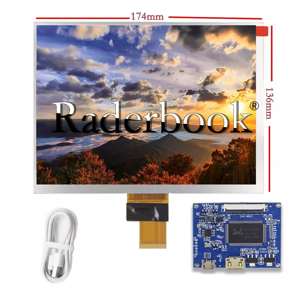 8-дюймовый экран 1024*768, ЖК-монитор, плата управления драйвером, мини-HDMI, совместимая с Lattepanda, Raspberry Pi Banana Pi PC
8-дюймовый экран 1024*768, ЖК-монитор, плата управления драйвером, мини-HDMI, совместимая с Lattepanda, Raspberry Pi Banana Pi PC