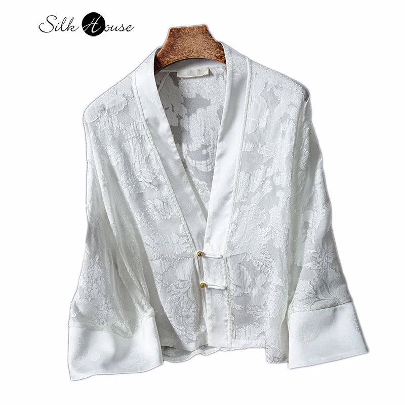 Commuting Versatile and Elegant 100% Natural Mulberry Silk Flower Cutting (non Silk) Simple Solid Color Women's Casual Top
Commuting Versatile and Elegant 100% Natural Mulberry Silk Flower Cutting (non Silk) Simple Solid Color Women's Casual Top