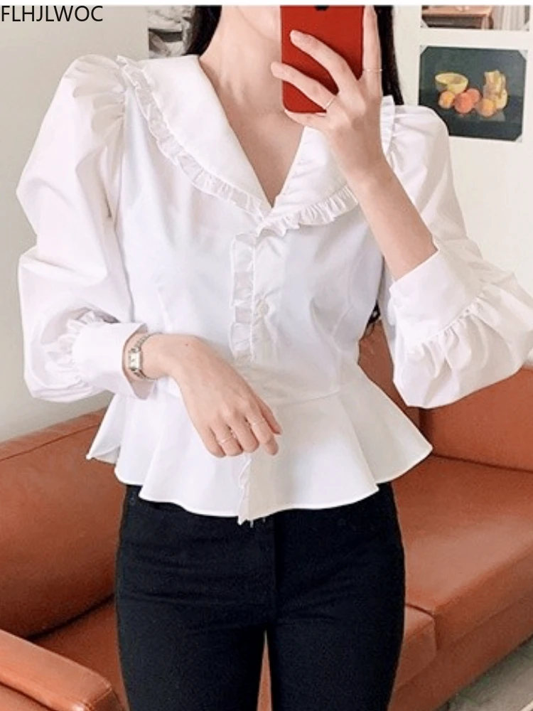 Basic Shirts Blouses Hot Sales 2022 Women Design Korean Preppy Style Japan Girls Peplum Peter Pan Collar Top Pink Button Shirt
Basic Shirts Blouses Hot Sales 2022 Women Design Korean Preppy Style Japan Girls Peplum Peter Pan Collar Top Pink Button Shirt