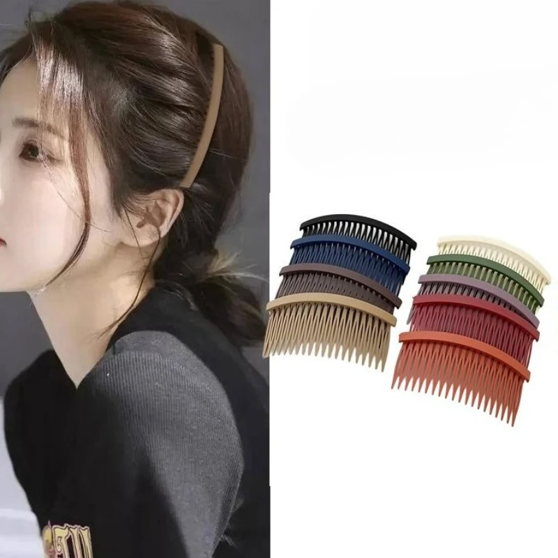 Solod Color Plastic Side Hair Twist Comb French Twist Comb for Women 20 Teeth Fine Hair Clips Fashion Hair Accessories Wholesale
Solod Color Plastic Side Hair Twist Comb French Twist Comb for Women 20 Teeth Fine Hair Clips Fashion Hair Accessories Wholesale