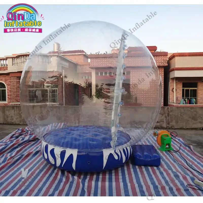 Snow Globe For Decoration 3M Diameter Inflatable Snow Globe Tent For Photography
Snow Globe For Decoration 3M Diameter Inflatable Snow Globe Tent For Photography