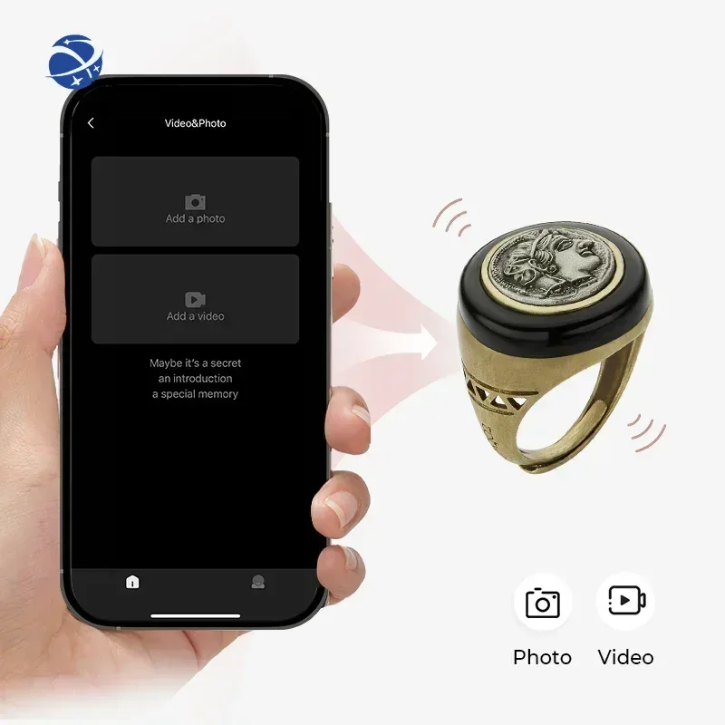 NFC Bluetooth ring MEET Athena Greek Coin Smart Ring for men Wholesale social NFC touch couples gift
NFC Bluetooth ring MEET Athena Greek Coin Smart Ring for men Wholesale social NFC touch couples gift