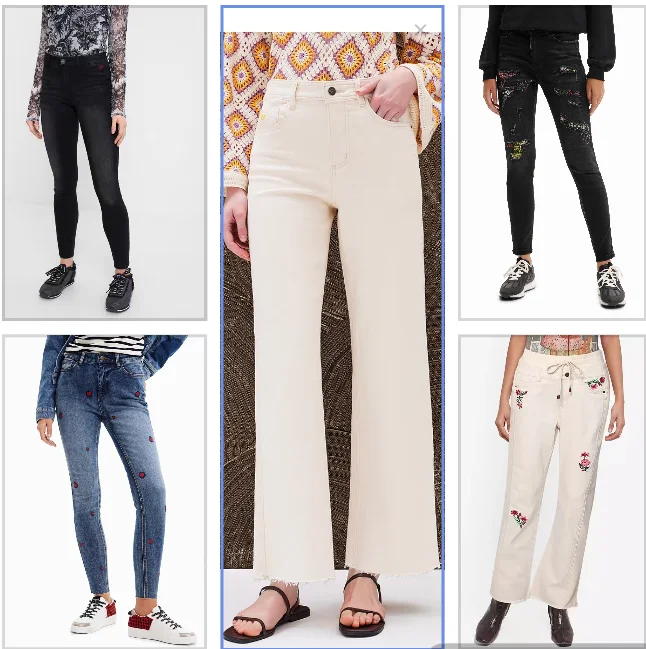 Foreign trade original single Spanish new exquisite embroidered pocket jeans for women
Foreign trade original single Spanish new exquisite embroidered pocket jeans for women