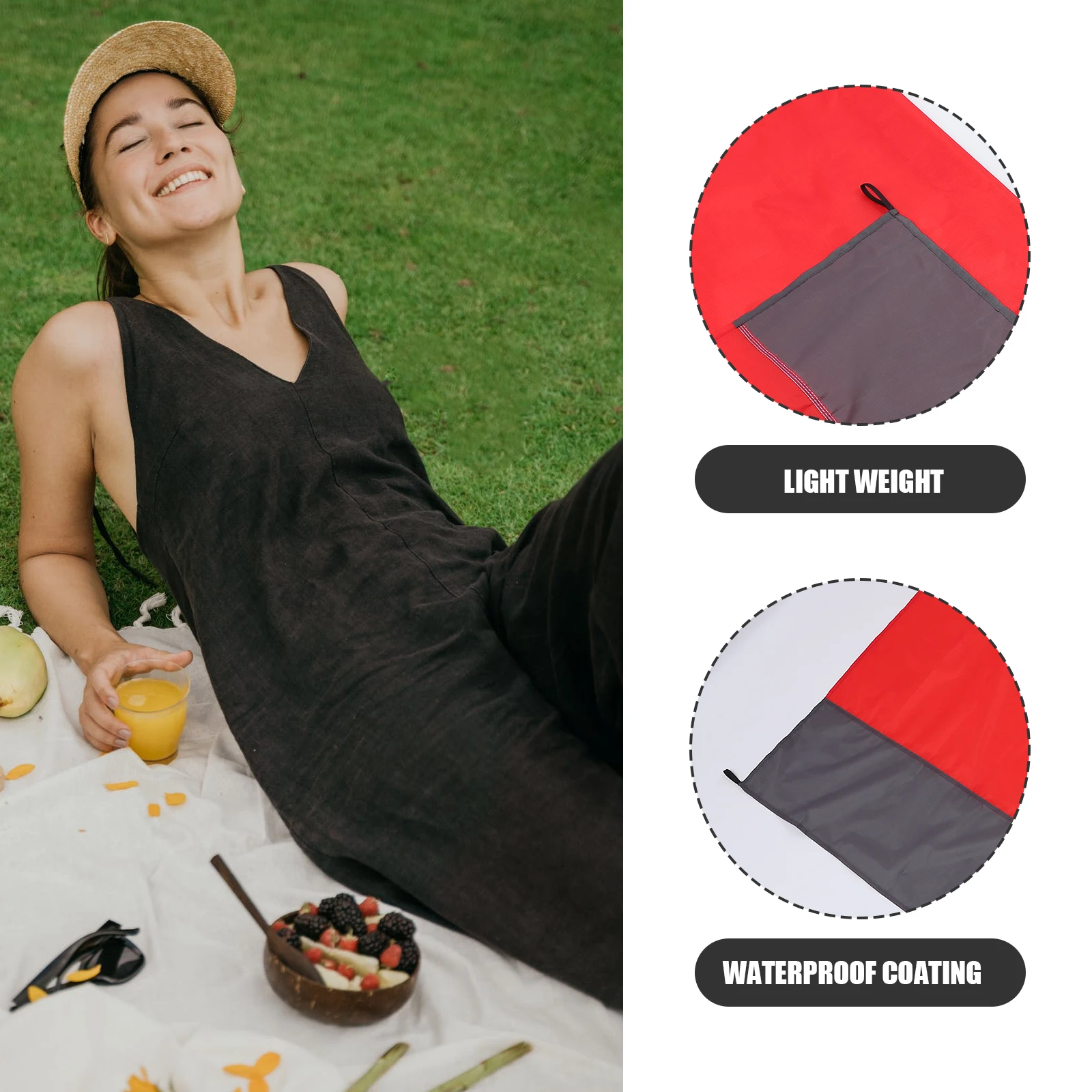 Picnic Mat Waterproof Nylon Blanket Blankets Camping Pad Foldable Wear-resist Beach
Picnic Mat Waterproof Nylon Blanket Blankets Camping Pad Foldable Wear-resist Beach