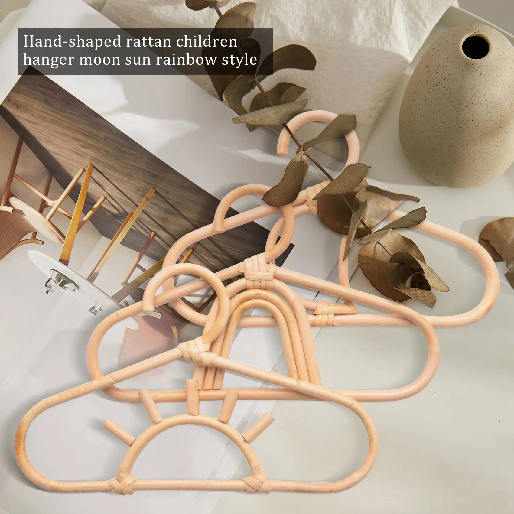 J1UL1N 3Pcs Rattan Kids Hanger Kids Garments Organizer Rack Hat Hanging Hook Wall Hooks Kids Room Decor Hanger
J1UL1N 3Pcs Rattan Kids Hanger Kids Garments Organizer Rack Hat Hanging Hook Wall Hooks Kids Room Decor Hanger