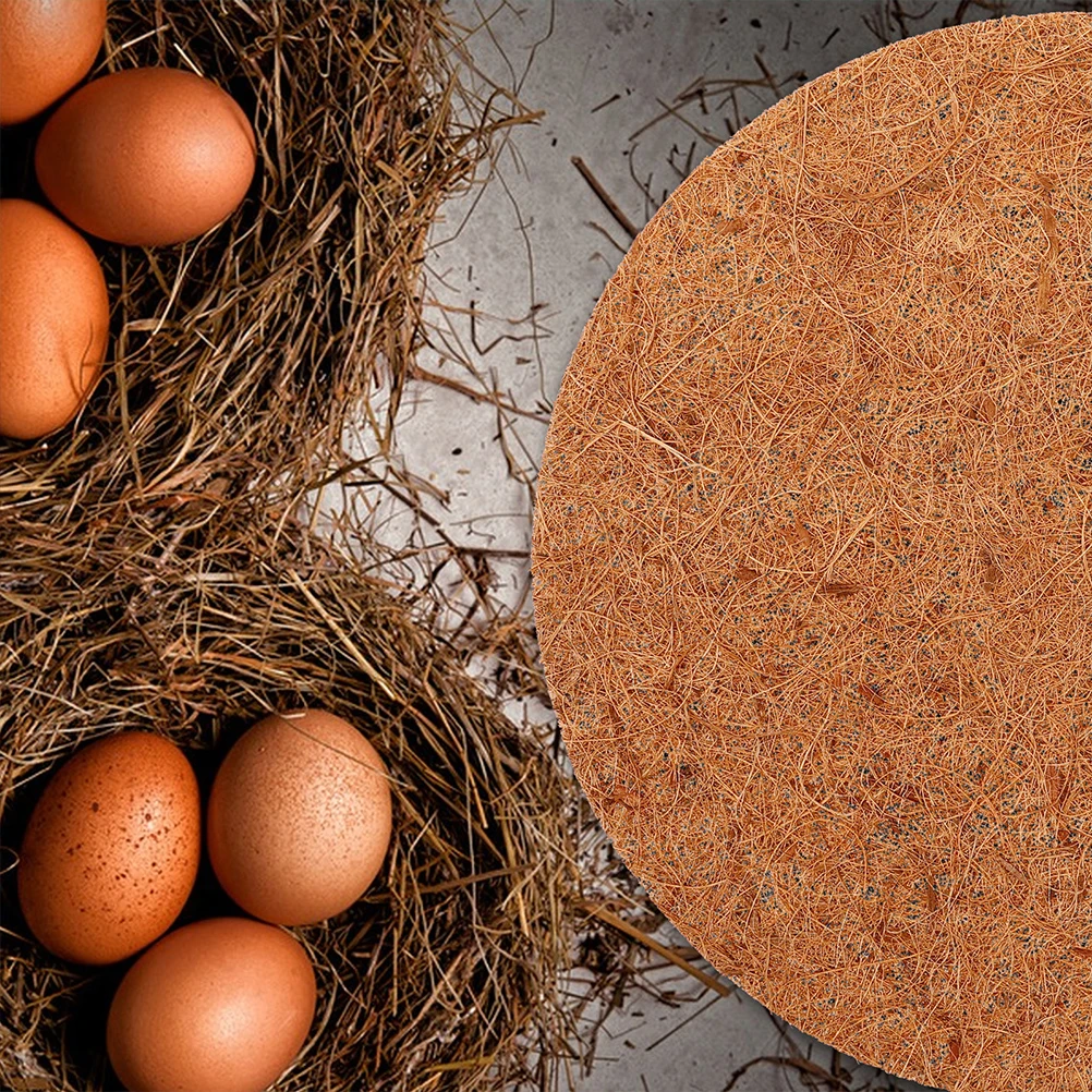 10 Pcs Coconut Palm Mat Fiber Nesting Pads Brown Cushion Pigeon Bird Silk Breeding Egg
10 Pcs Coconut Palm Mat Fiber Nesting Pads Brown Cushion Pigeon Bird Silk Breeding Egg