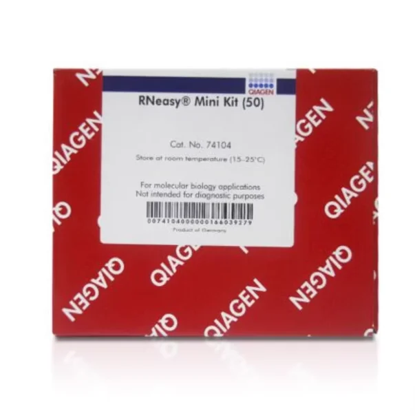 Qiagen RNeasy Mini Kit(50) 50T Cat.No.74104 Spin Columns Collection Tubes Reagents and Buffers Available in Stock
Qiagen RNeasy Mini Kit(50) 50T Cat.No.74104 Spin Columns Collection Tubes Reagents and Buffers Available in Stock