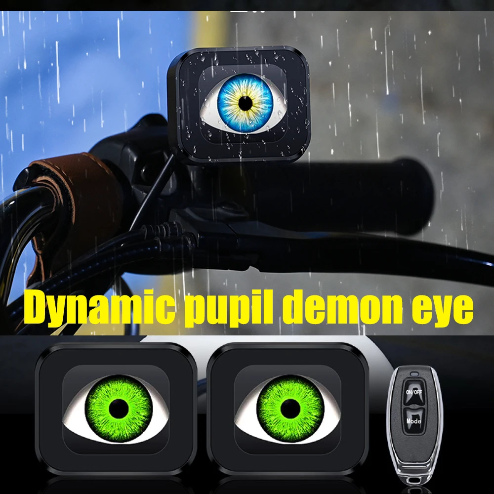 12-36V Devil's Eye 6 Modes Motorcycle Rearview Mirror LED Modified Electric Car LED Eye Light Eagle Eye Light Blink Light
12-36V Devil's Eye 6 Modes Motorcycle Rearview Mirror LED Modified Electric Car LED Eye Light Eagle Eye Light Blink Light