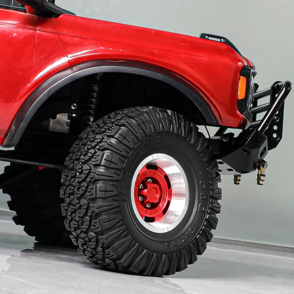 1.9 Inch 115mm Rubber Tires+metal Wheel Hub for 1/10 Rc Crawler Car Traxxas Trx4 Trx6 Axial Scx10 90046 Redcat Yikong Rc4wd Rgt
1.9 Inch 115mm Rubber Tires+metal Wheel Hub for 1/10 Rc Crawler Car Traxxas Trx4 Trx6 Axial Scx10 90046 Redcat Yikong Rc4wd Rgt