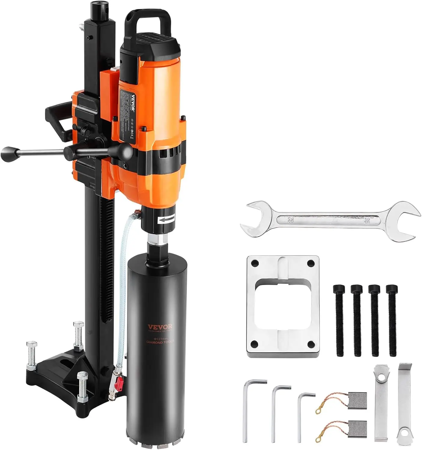 Core Drill Machine 0 8 11 8in Drilling Diameter Diamond Core Drill Rig with Stand and Core Drill Bit 3500W Rugged Concrete
Core Drill Machine 0 8 11 8in Drilling Diameter Diamond Core Drill Rig with Stand and Core Drill Bit 3500W Rugged Concrete