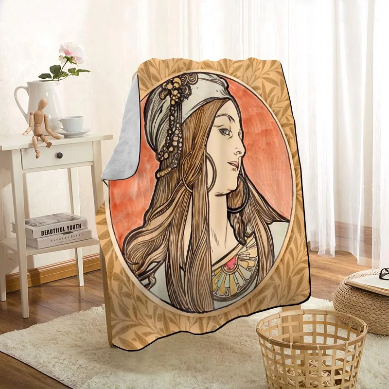 New Arrival Alphonse Mucha Blankets Printing Soft Blanket Throw On Home/Sofa/Bedding Portable Adult Travel Cover Blanket 11.11
New Arrival Alphonse Mucha Blankets Printing Soft Blanket Throw On Home/Sofa/Bedding Portable Adult Travel Cover Blanket 11.11