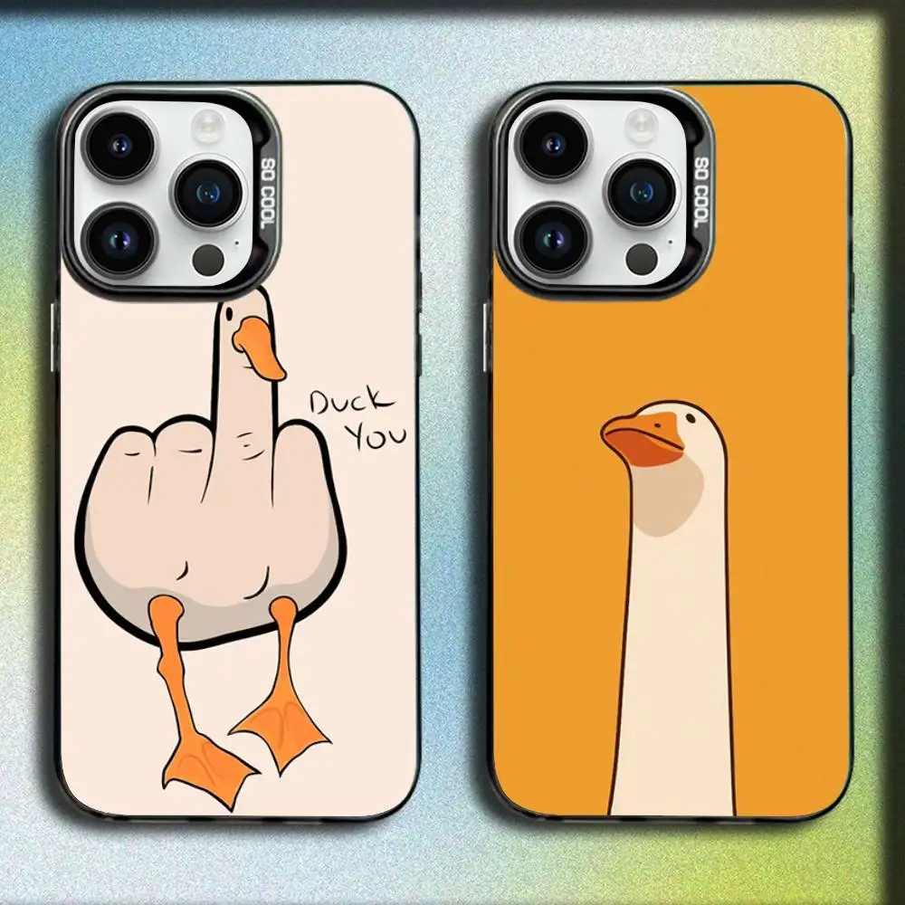Cute and funny duck Phone Case For iPhone 17,16,15,14,13,12,11,Pro,Max,Plus,E,SE4,Air,Mini Black IMD Box
Cute and funny duck Phone Case For iPhone 17,16,15,14,13,12,11,Pro,Max,Plus,E,SE4,Air,Mini Black IMD Box