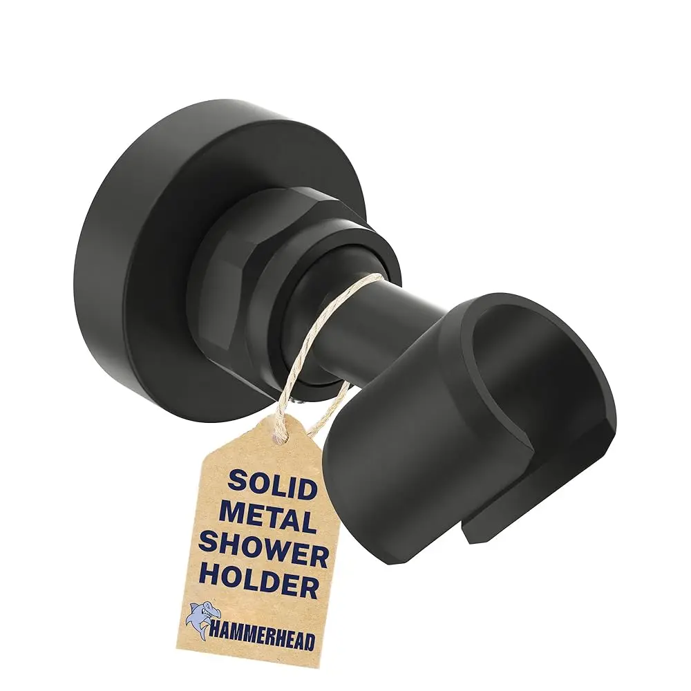 Solid Metal Handheld Showerhead Holder Wall Mount, Adjustable Screw-Mounted Pivot Ball, Shower Hose Holder, Fits Most Handhe
Solid Metal Handheld Showerhead Holder Wall Mount, Adjustable Screw-Mounted Pivot Ball, Shower Hose Holder, Fits Most Handhe