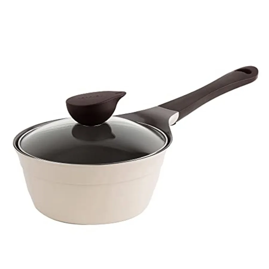 1.9qt Saucepan Butter Warmer Milk Boiling Melting Pot Ecolon Healthy Ceramic Nonstick Coating PFOA-free 2 Pour Spouts Dishwashe
1.9qt Saucepan Butter Warmer Milk Boiling Melting Pot Ecolon Healthy Ceramic Nonstick Coating PFOA-free 2 Pour Spouts Dishwashe