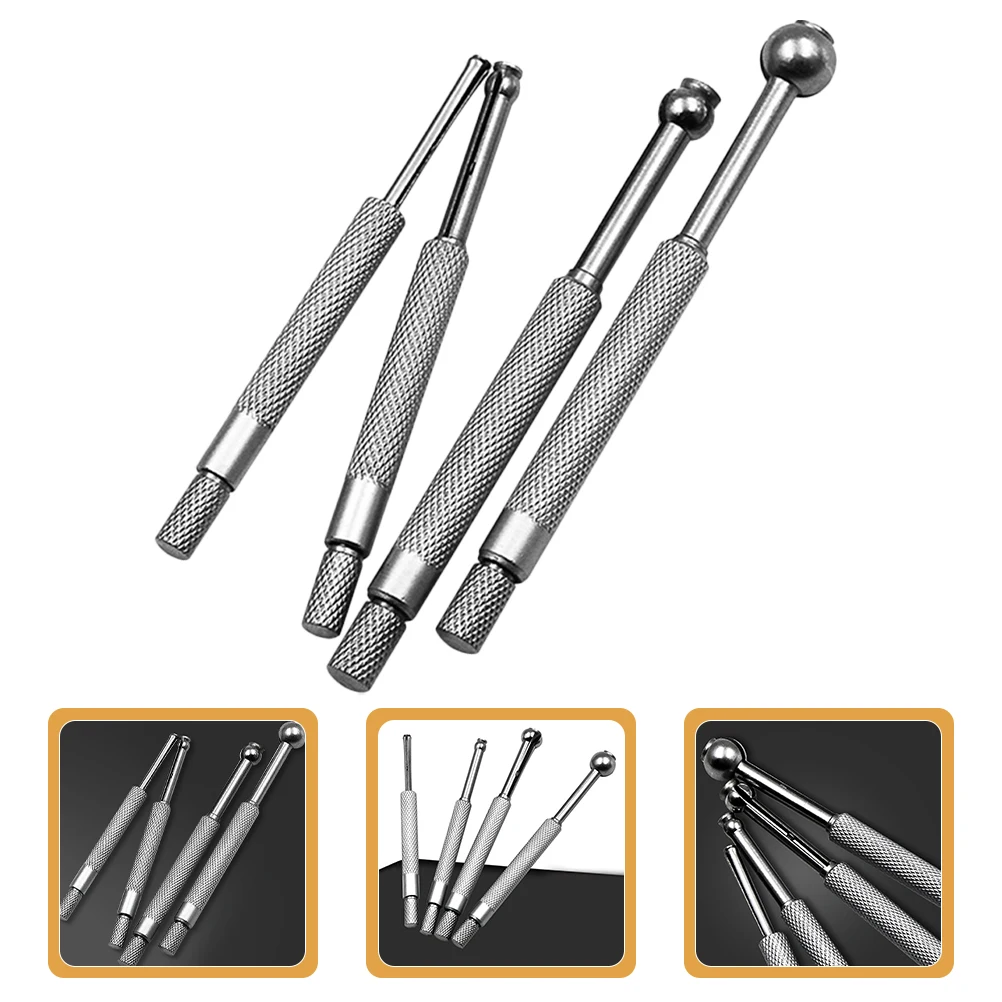 4Pcs Adjustable Inner Diameter Gauge 3to13mm Telescoping Bore Hole Gauges Carbon Steel Measuring Tools HighPrecision SmallHole
4Pcs Adjustable Inner Diameter Gauge 3to13mm Telescoping Bore Hole Gauges Carbon Steel Measuring Tools HighPrecision SmallHole