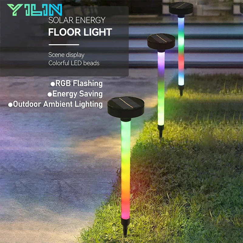 Солнечные фонари для дорожек RGB, меняющие цвет, уличные водонепроницаемые садовые лампы, газонные пейзажные фонари для украшения двора, освещение
Солнечные фонари для дорожек RGB, меняющие цвет, уличные водонепроницаемые садовые лампы, газонные пейзажные фонари для украшения двора, освещение