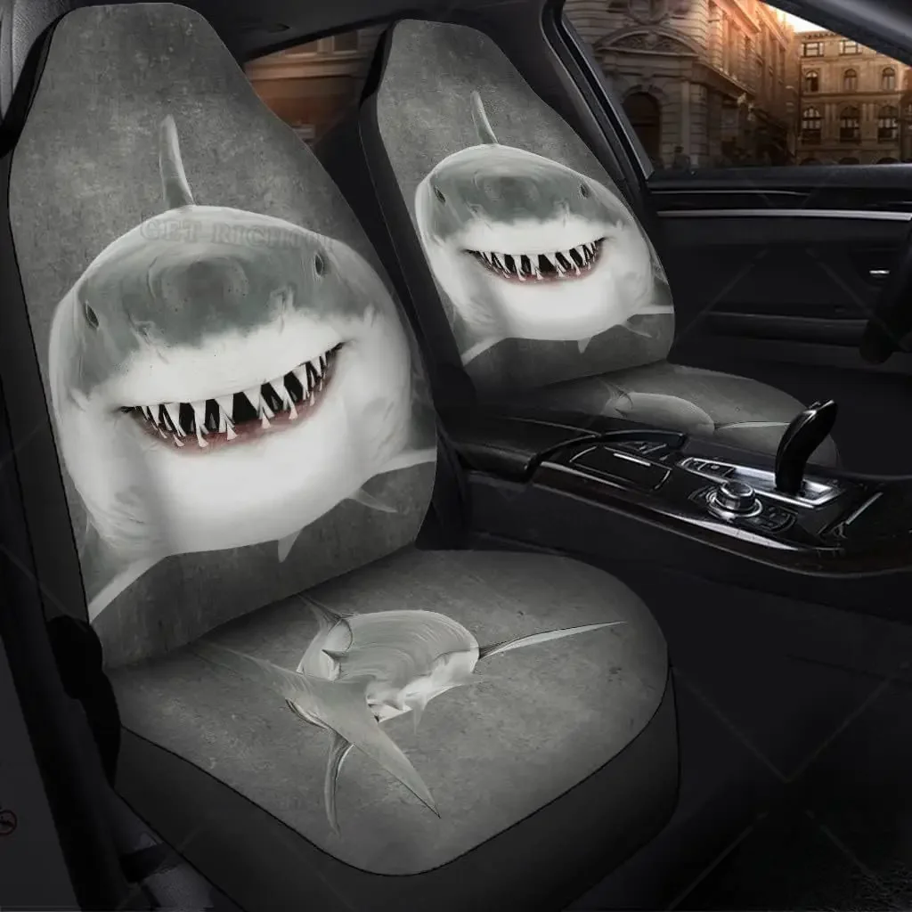 Чехлы на автомобильные сиденья Shark, набор из 2-х универсальных чехлов на передние сиденья для большинства автомобилей, седанов, грузовиков, внедорожников, фургонов, чехлов на сиденья
Чехлы на автомобильные сиденья Shark, набор из 2-х универсальных чехлов на передние сиденья для большинства автомобилей, седанов, грузовиков, внедорожников, фургонов, чехлов на сиденья