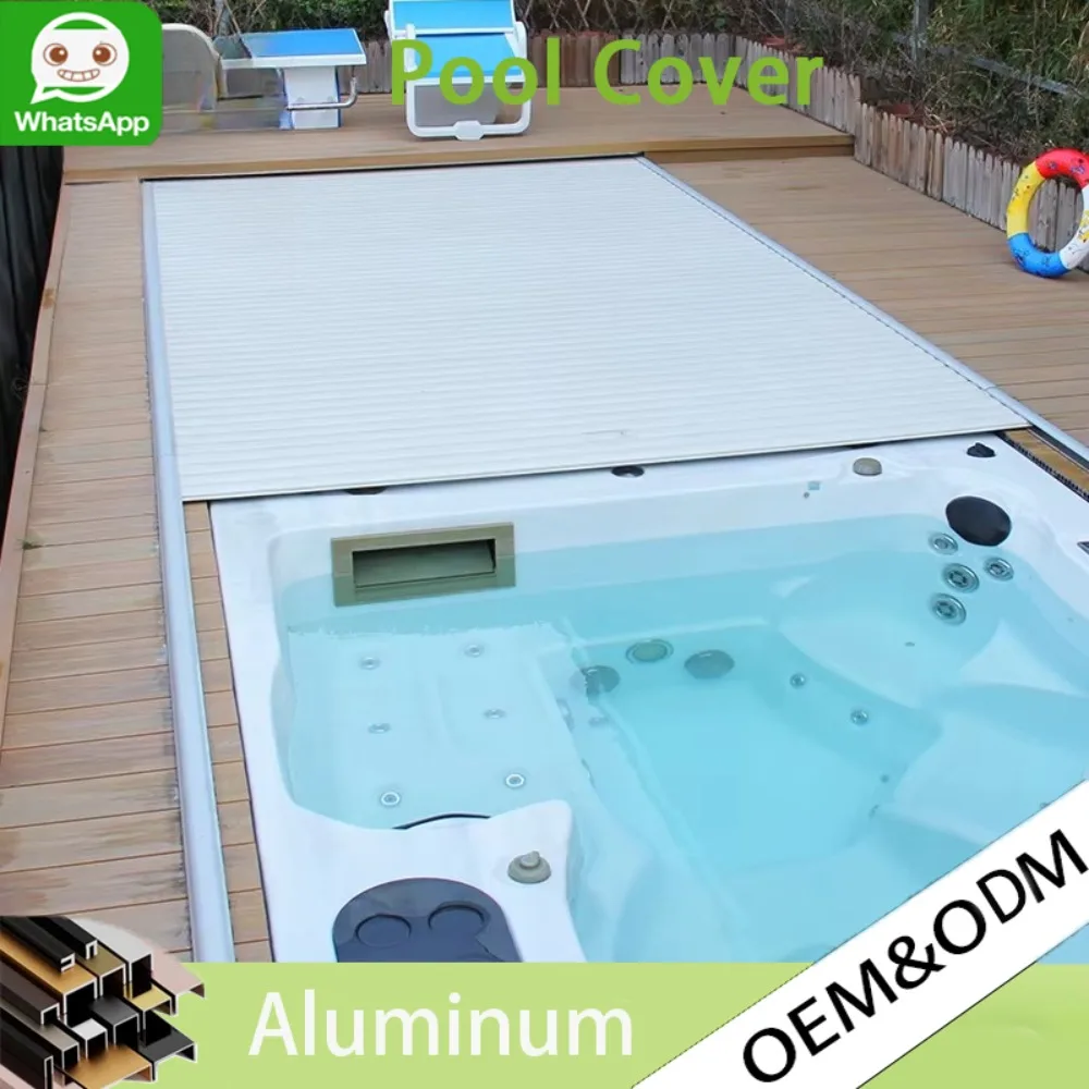 Aluminum Track Pool Cover UV Protection Waterproof Heavy Duty, Safety Slatted Swimming Pool Cover Outdoor Automatic Sliding
Aluminum Track Pool Cover UV Protection Waterproof Heavy Duty, Safety Slatted Swimming Pool Cover Outdoor Automatic Sliding
