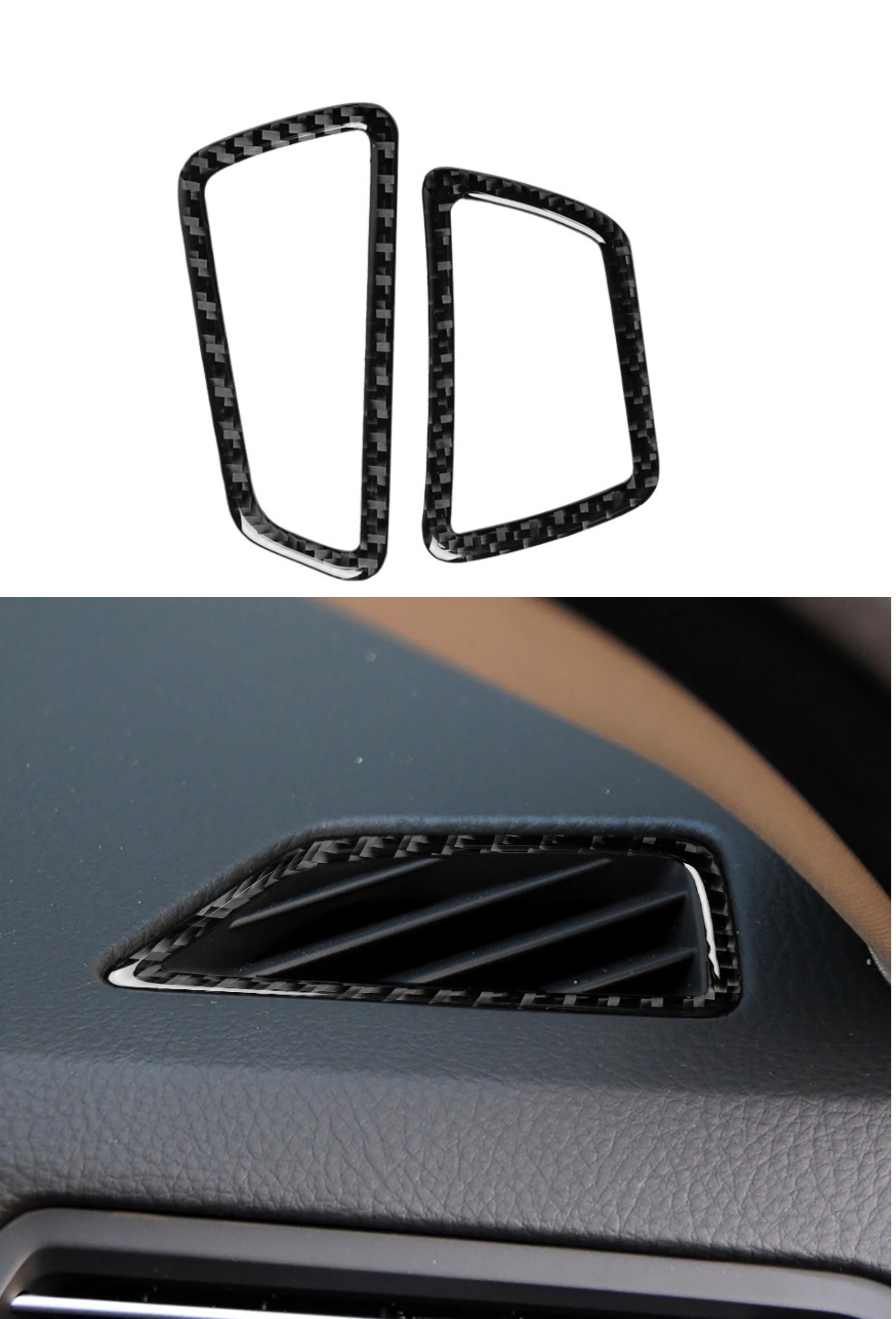 Dashboard Air Outlet AC Vent Frame Decoration Cover Trim Decal for BMW F07 5GT 535i 2010-2016 Car Accessory Soft Carbon Fiber
Dashboard Air Outlet AC Vent Frame Decoration Cover Trim Decal for BMW F07 5GT 535i 2010-2016 Car Accessory Soft Carbon Fiber