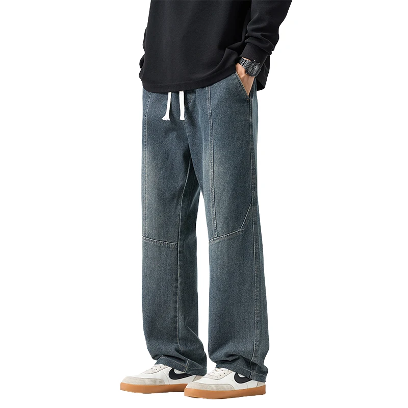 Men's Fashionable Jeans All-Season Cotton Blend Straight-Leg Pants - Trendy Minimalist Versatile Casual Style Denim Wear M-5XL
Men's Fashionable Jeans All-Season Cotton Blend Straight-Leg Pants - Trendy Minimalist Versatile Casual Style Denim Wear M-5XL