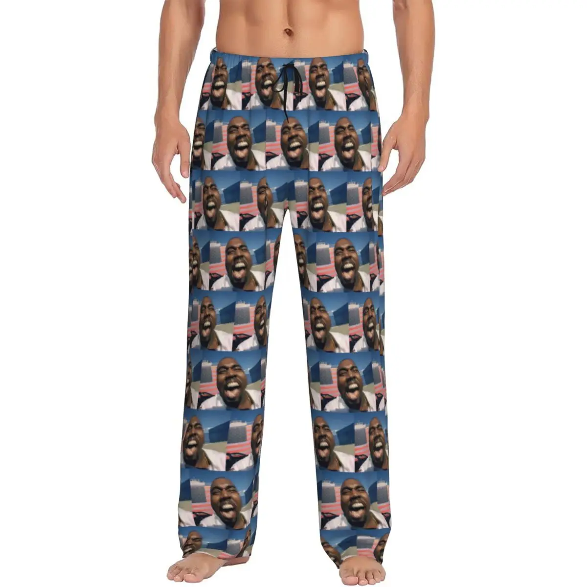 Custom Cool Fun Funny KanyES Wests Pajama Pants Men Sleepwear Sleep Lounge Bottoms with Pockets
Custom Cool Fun Funny KanyES Wests Pajama Pants Men Sleepwear Sleep Lounge Bottoms with Pockets