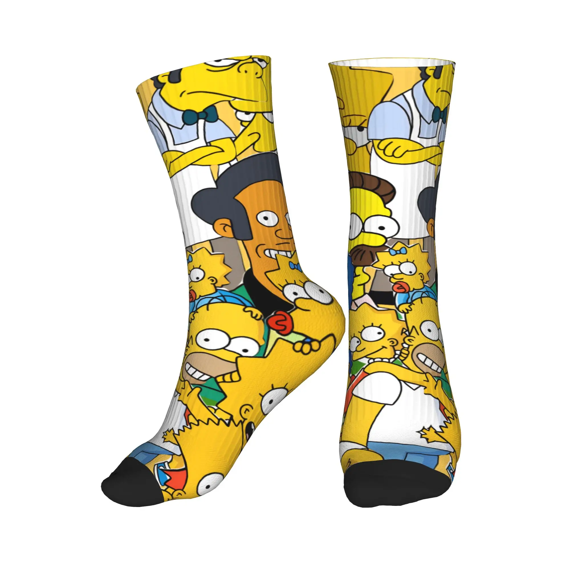 Funny S-Simpsons Characters Chaos Collage Socks Non Slip Stockings Couple Soft Running Sports Socks Winter Harajuku Design Socks
Funny S-Simpsons Characters Chaos Collage Socks Non Slip Stockings Couple Soft Running Sports Socks Winter Harajuku Design Socks