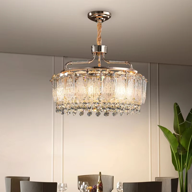 Pendant Lights Kitchen Island Living Room Hanging Lamp Minimalist Villa Hall Crystal Chandelier High Ceiling Luxury Chandelier
Pendant Lights Kitchen Island Living Room Hanging Lamp Minimalist Villa Hall Crystal Chandelier High Ceiling Luxury Chandelier