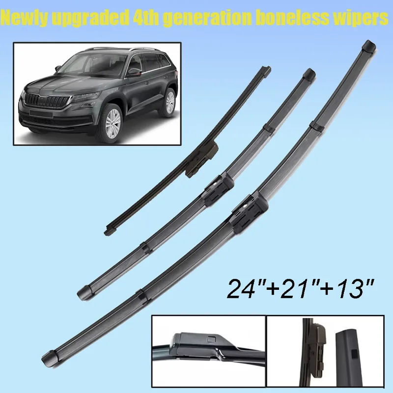 Misima Windshield Windscreen Wiper Blades For Skoda Kodiaq 2016 - 2020 Front Rear Window 2017 2018 2019
Misima Windshield Windscreen Wiper Blades For Skoda Kodiaq 2016 - 2020 Front Rear Window 2017 2018 2019