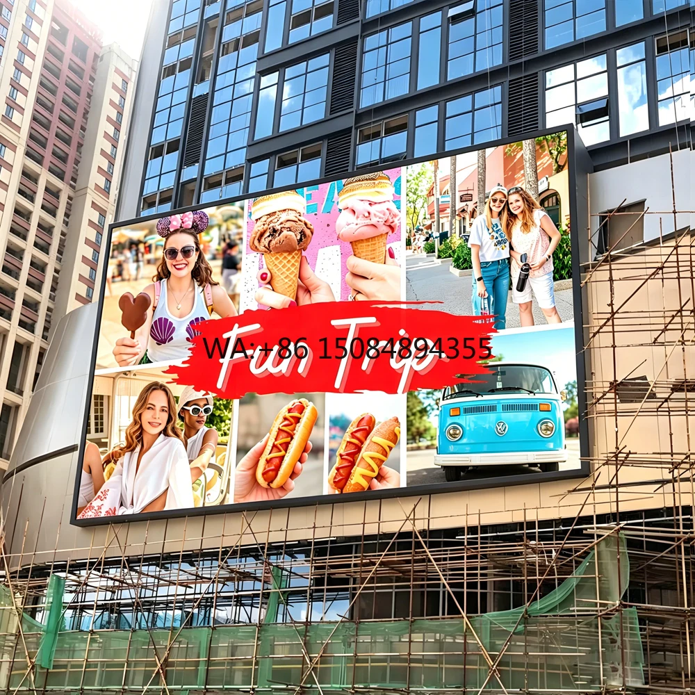 Intelligent Outdoor Flexible Module Pantalla Fantasy Color LED Digital Display Screen for Creative Advertising Night Club.
Intelligent Outdoor Flexible Module Pantalla Fantasy Color LED Digital Display Screen for Creative Advertising Night Club.