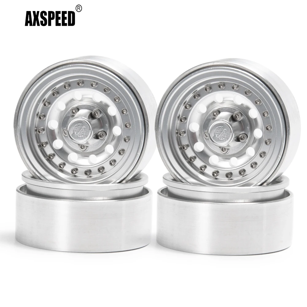 AXSPEED Alloy 1.9" Beadlock Wheel Hub Rim for TRX4 Axial SCX10 1/10 RC Crawler Car Accessories
AXSPEED Alloy 1.9" Beadlock Wheel Hub Rim for TRX4 Axial SCX10 1/10 RC Crawler Car Accessories