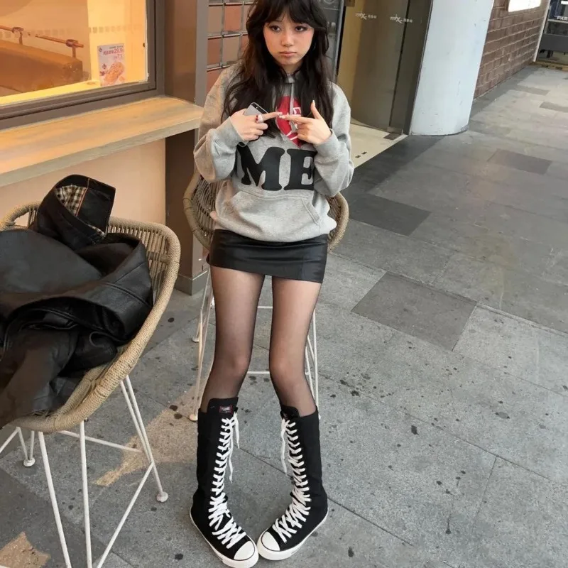 Fashion High-top Canvas Boots for Women High Quality Comfort Flat Heels Woman's Shoes Breathable Casual Shoes Zapatos De Mujer
Fashion High-top Canvas Boots for Women High Quality Comfort Flat Heels Woman's Shoes Breathable Casual Shoes Zapatos De Mujer