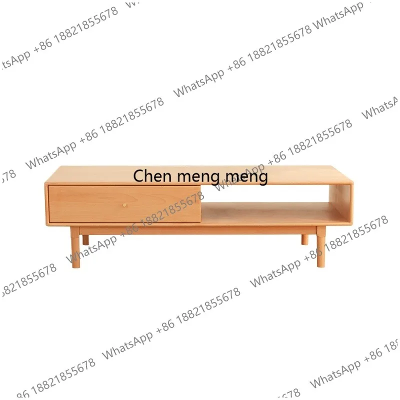 Nordic Japanese solid wood coffee table beech simple household tea table small apartment rectangular table
Nordic Japanese solid wood coffee table beech simple household tea table small apartment rectangular table