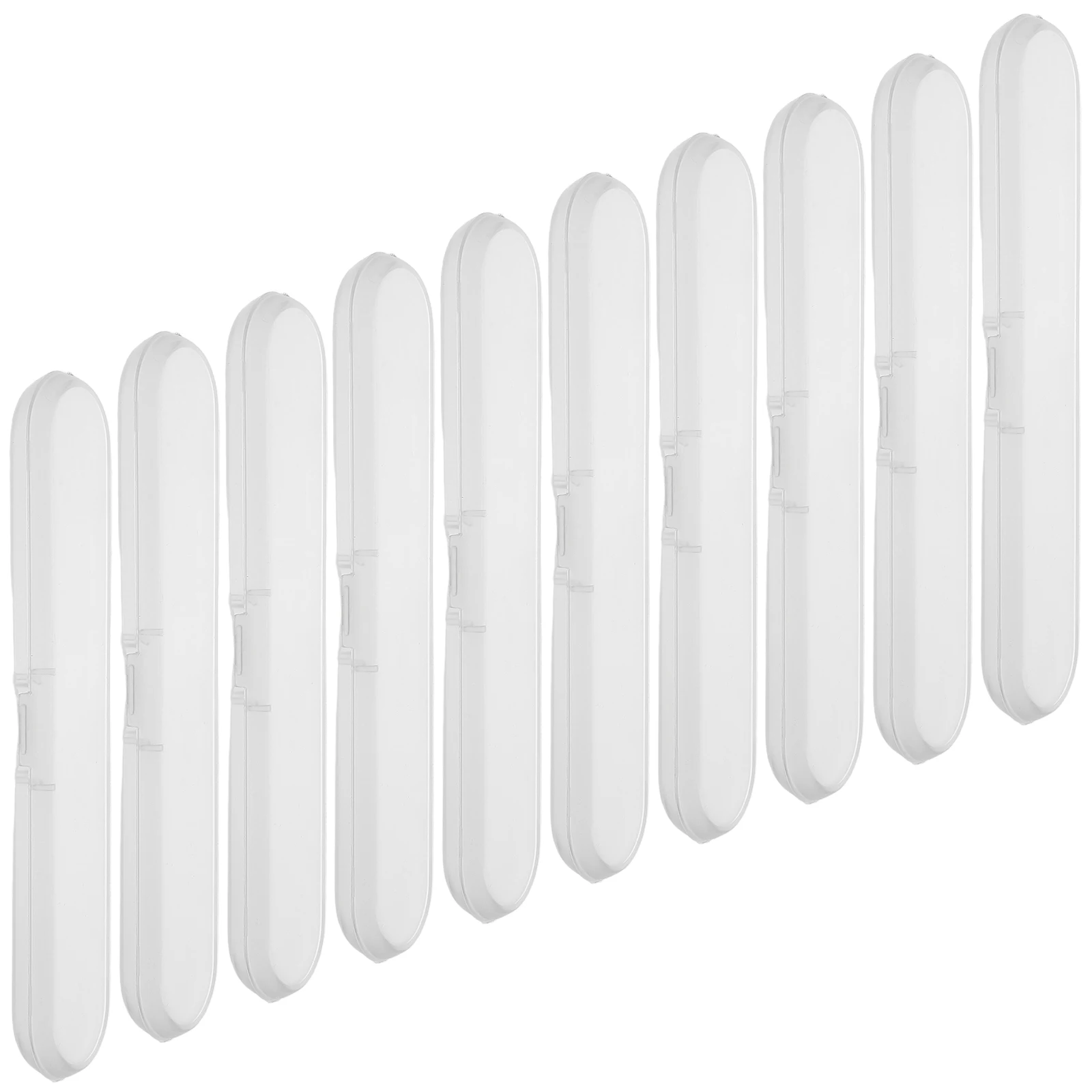 10 Pcs Transparent PP Plastic Boxes with Lids for Tongue Scrapers Blackhead Mini Clear Containers Travel Home Nail Tool Storage
10 Pcs Transparent PP Plastic Boxes with Lids for Tongue Scrapers Blackhead Mini Clear Containers Travel Home Nail Tool Storage