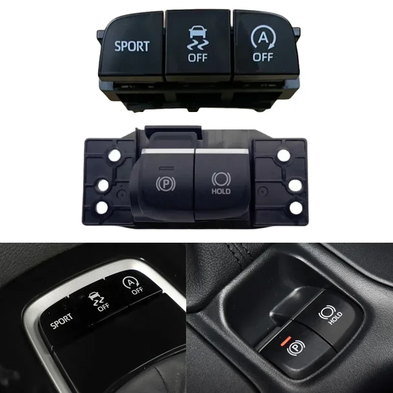 LHD Car Eelectronic Handbrake Parking Switch Sport Mode Smart Start Stop Off Canceller Button For Toyota Corolla E210 2019-2023
LHD Car Eelectronic Handbrake Parking Switch Sport Mode Smart Start Stop Off Canceller Button For Toyota Corolla E210 2019-2023
