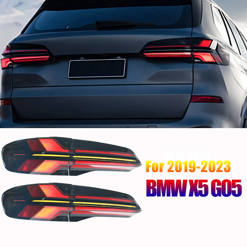 Автомобильные светодиодные задние фонари для BMW X5 G05 2019-2022, задние фонари в сборе, DRL, указатель поворота, тормоз, IP67, автомобильные аксессуары Plug and Play
Автомобильные светодиодные задние фонари для BMW X5 G05 2019-2022, задние фонари в сборе, DRL, указатель поворота, тормоз, IP67, автомобильные аксессуары Plug and Play 