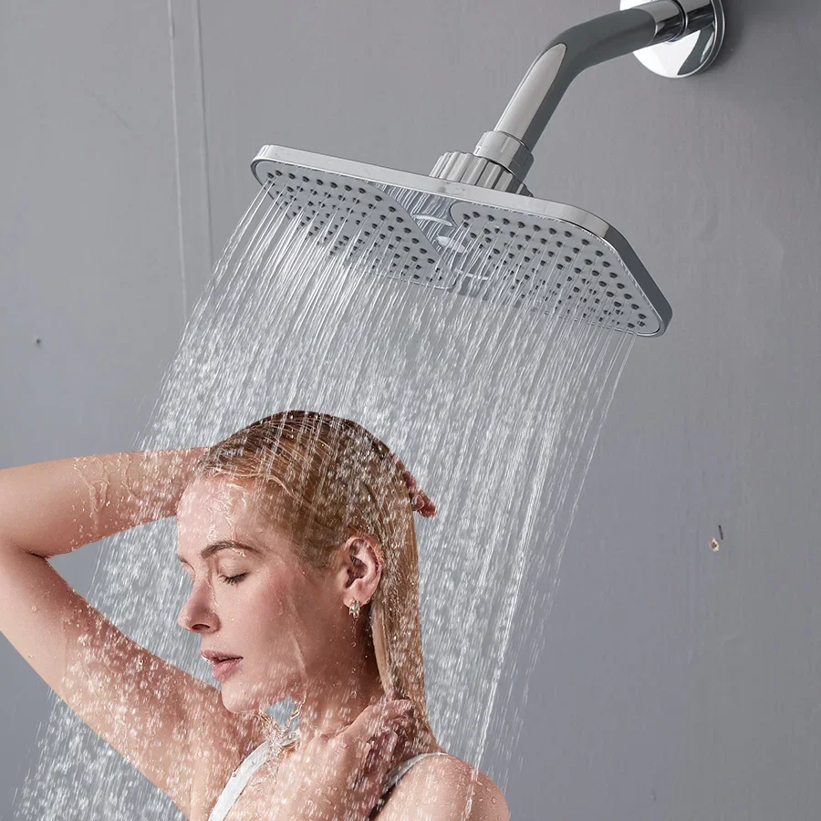 High pressure rain shower head with high flow rain shower head - luxurious modern appearance - pressure boost Shower panels Bath
High pressure rain shower head with high flow rain shower head - luxurious modern appearance - pressure boost Shower panels Bath