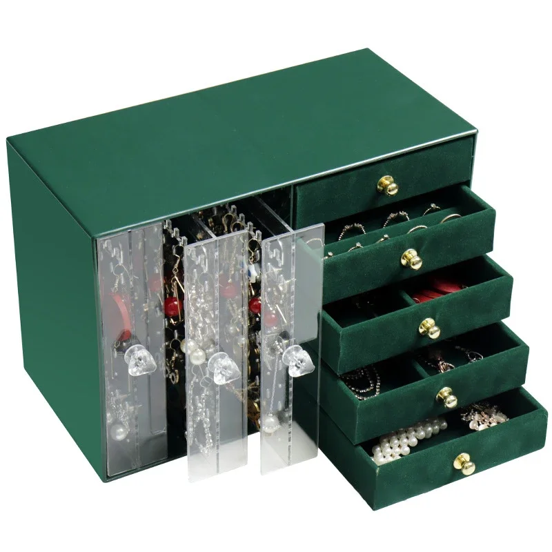 Acrylic Jewelry Box Organizer Exquisite Luxury Multi Functional Jewelry Box Vertical Drawer Style Fashion Packaging Supplies
Acrylic Jewelry Box Organizer Exquisite Luxury Multi Functional Jewelry Box Vertical Drawer Style Fashion Packaging Supplies