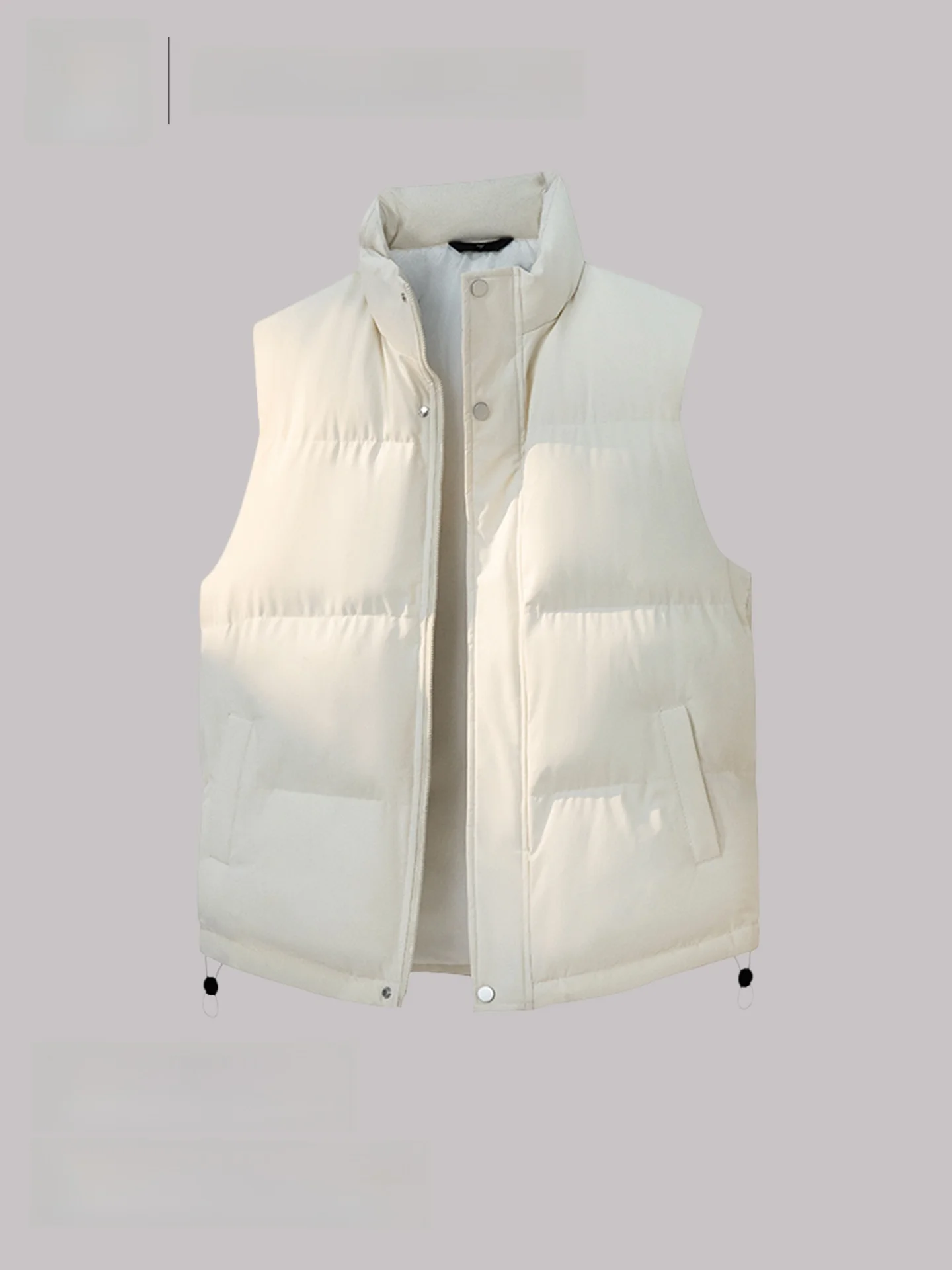 Men's Thiened Fce Lined Stand Collar Vest Winter Outerwear Faionable Trendy oulder Coat Warm Ci Casual Zipper Closure
Men's Thiened Fce Lined Stand Collar Vest Winter Outerwear Faionable Trendy oulder Coat Warm Ci Casual Zipper Closure