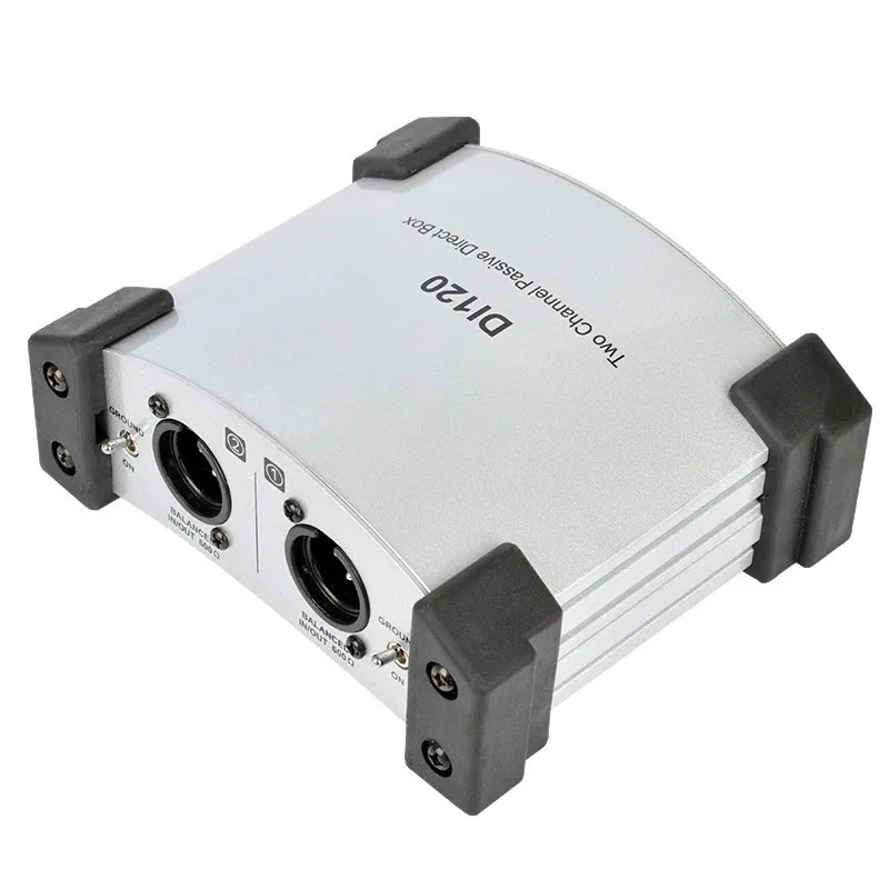OvO Store DI120 Two-way Passive DI Box Impedance Converter DIBOX Stage Effects
OvO Store DI120 Two-way Passive DI Box Impedance Converter DIBOX Stage Effects