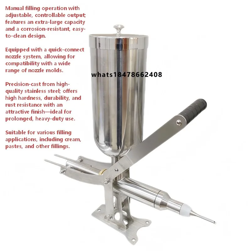 Commercial Automatic Bread Filler Machine with Fruit & Egg Food Hopper for Puff Pastry and Cake
Commercial Automatic Bread Filler Machine with Fruit & Egg Food Hopper for Puff Pastry and Cake