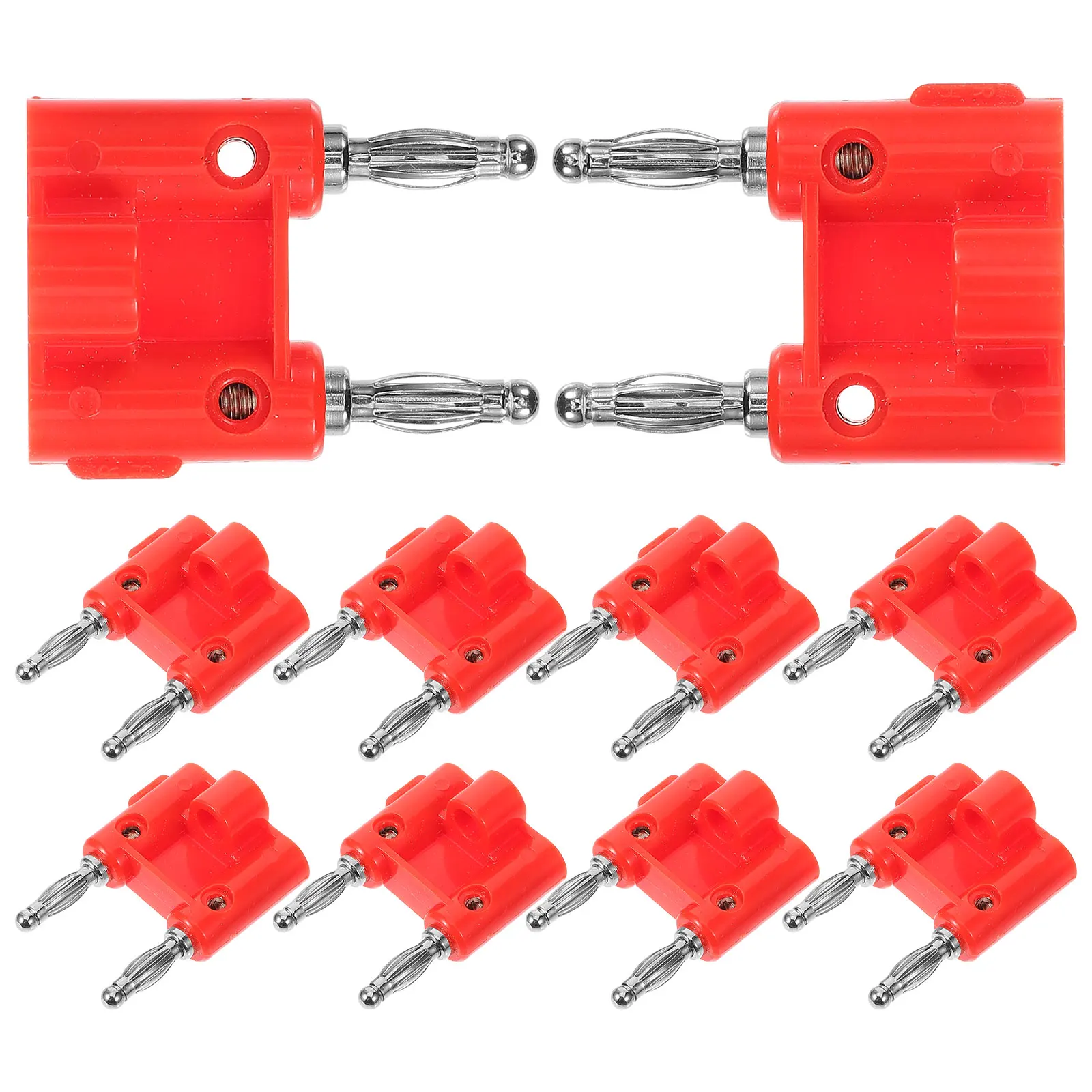 10 Pcs Parallel Banana Insert Plugs for Speakers Connector Sticks Audio Copper Cable Clips
10 Pcs Parallel Banana Insert Plugs for Speakers Connector Sticks Audio Copper Cable Clips