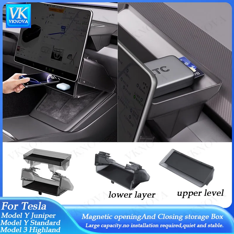 For Tesla Model Y Standard Juniper 2025 Organizer Accessories Central Control Screen Storage Box Tissue Box Storage Accessorie
For Tesla Model Y Standard Juniper 2025 Organizer Accessories Central Control Screen Storage Box Tissue Box Storage Accessorie