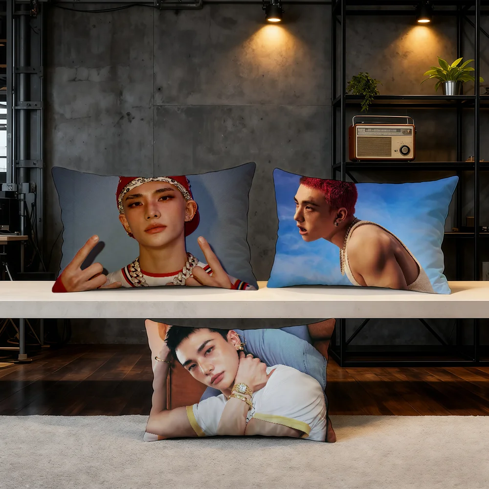 Хит продаж: Декоративная наволочка для подушки с изображением K-pop артистов H-Hyunjin, двусторонняя, мягкая, для дома, дивана, гостиной
Хит продаж: Декоративная наволочка для подушки с изображением K-pop артистов H-Hyunjin, двусторонняя, мягкая, для дома, дивана, гостиной