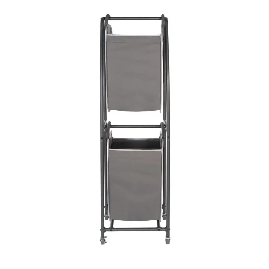 2 Tier Laundry Sorter Laundry Hamper With Wheels amp 2 x Laundry Basket Tote Bags For Dirty Clothes, Towels, Blankets, Bathroom
2 Tier Laundry Sorter Laundry Hamper With Wheels amp 2 x Laundry Basket Tote Bags For Dirty Clothes, Towels, Blankets, Bathroom