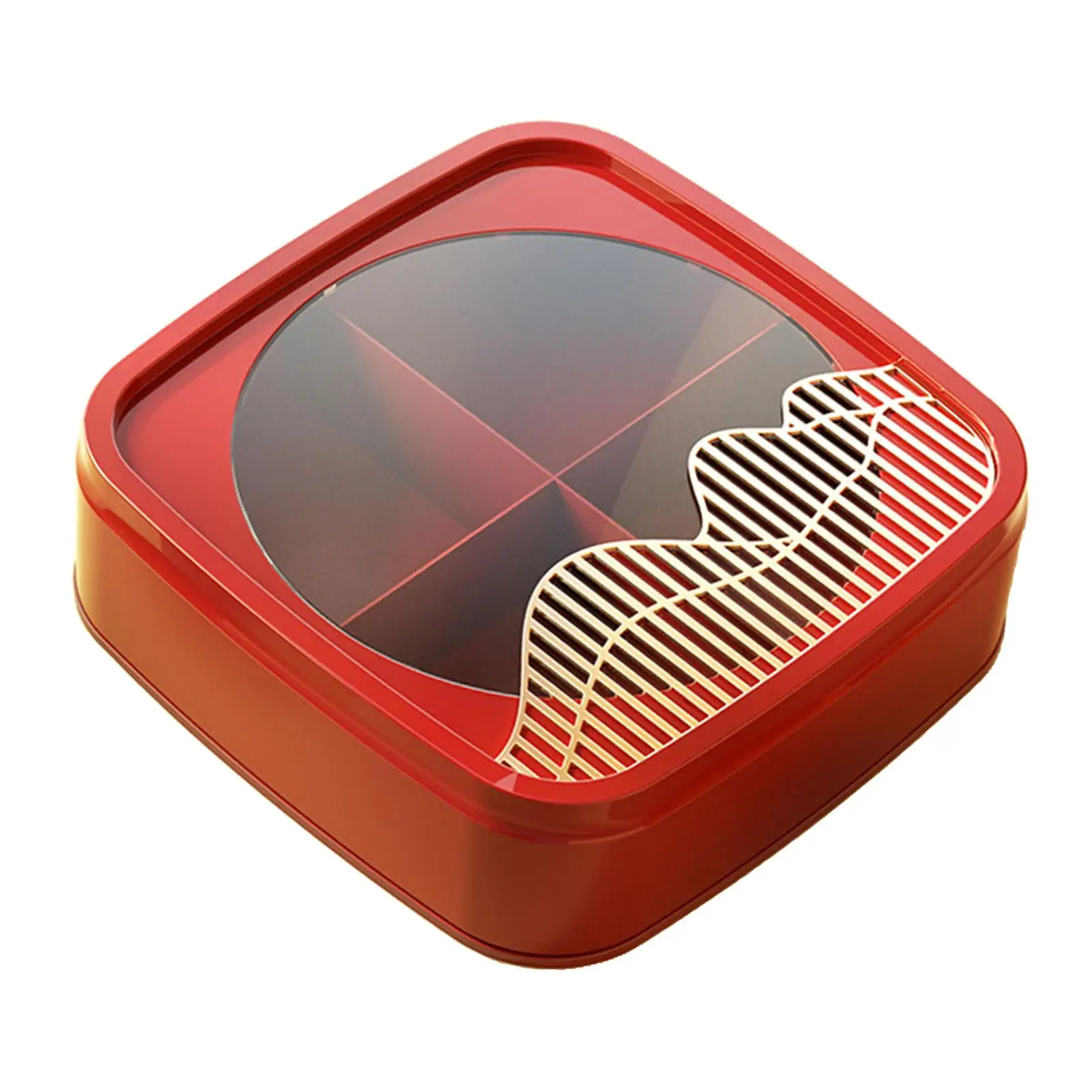 Desserts Serving Divided Compartment Tray with Lid Nuts Serving Tray Dried Fruit Plate Serving Tray for Candy Food Snacks Nuts
Desserts Serving Divided Compartment Tray with Lid Nuts Serving Tray Dried Fruit Plate Serving Tray for Candy Food Snacks Nuts