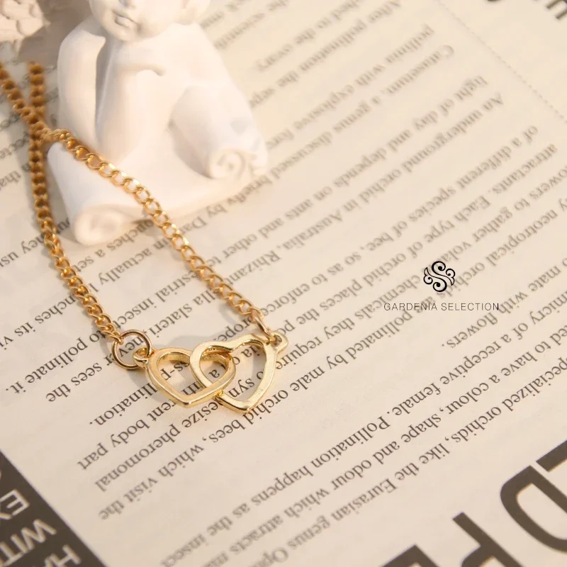 Double ring heart shape new simple clavicle chain female niche design sense Internet celebrity ins style jewelry gift
Double ring heart shape new simple clavicle chain female niche design sense Internet celebrity ins style jewelry gift