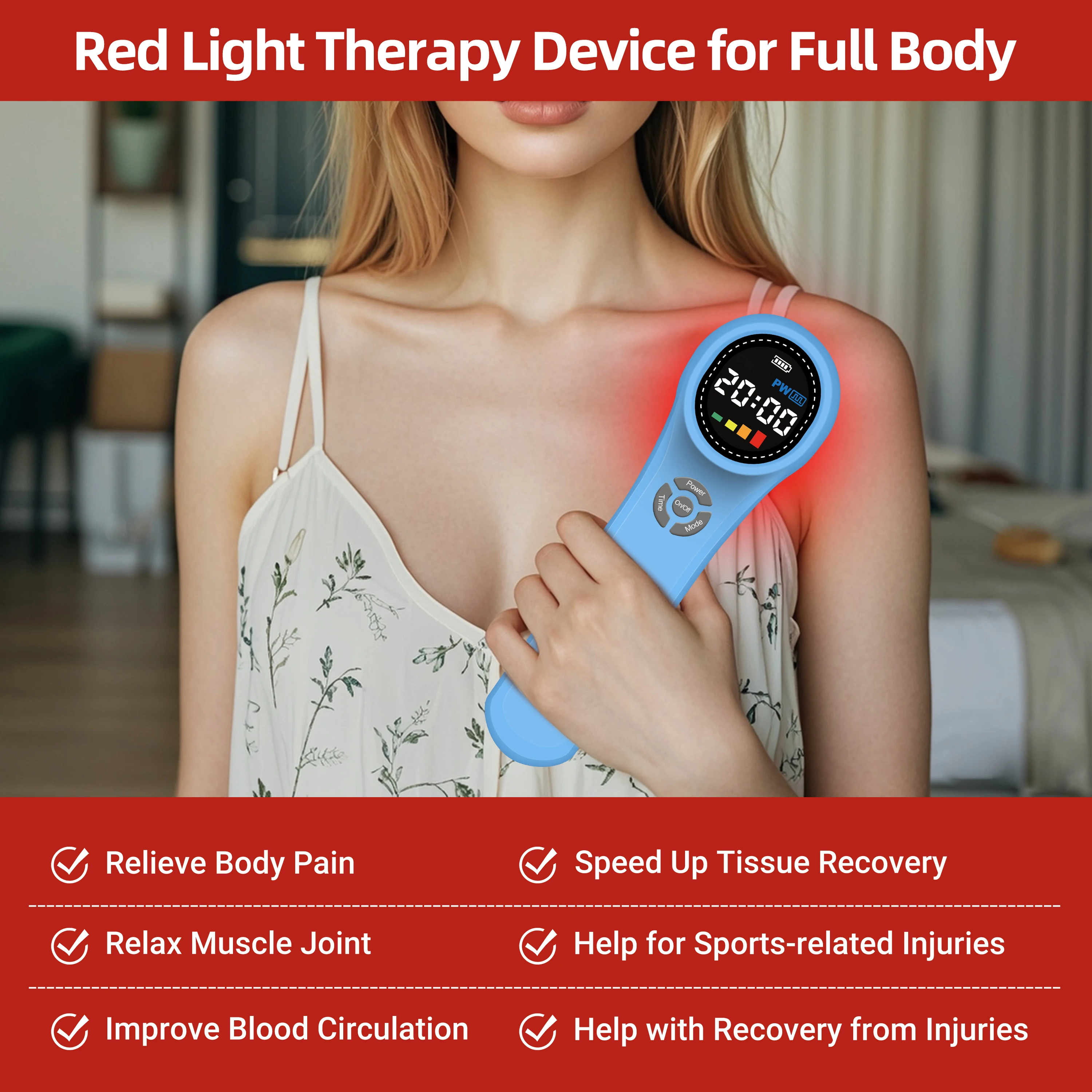 NEW2026LLLT 810nm 660nm Device Red Light Therapy Healing Laser Class IV Veterinary Laser for Arthritis Sciatica Pain Relief Huma
NEW2026LLLT 810nm 660nm Device Red Light Therapy Healing Laser Class IV Veterinary Laser for Arthritis Sciatica Pain Relief Huma