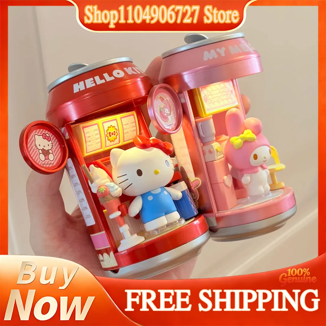Hello Kitty Soda Dessert Street Can Shaped Blind Box Lovely Anime Peripheral Desktop Ornament Collectible Toys Gifts Hobby Fans
Hello Kitty Soda Dessert Street Can Shaped Blind Box Lovely Anime Peripheral Desktop Ornament Collectible Toys Gifts Hobby Fans